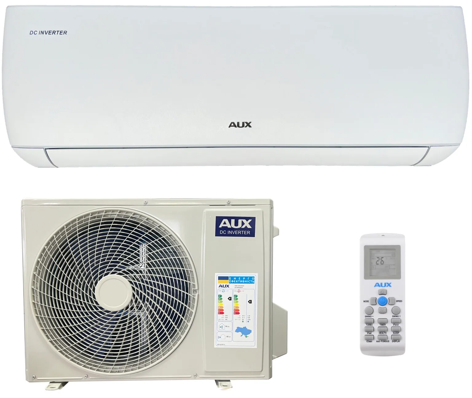 Мініатюра: Кондиціонер AUX ASW-AS-H09JAR3DI/J-Smart Inverter - фото 8